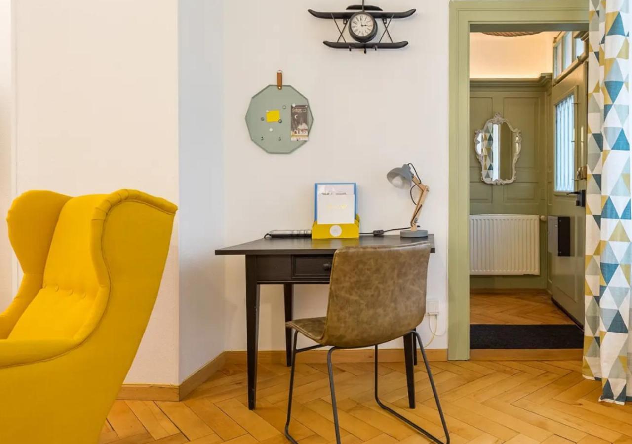 Thann Colmar - 1 Chambre - 5 Pers - Parking Exterior foto